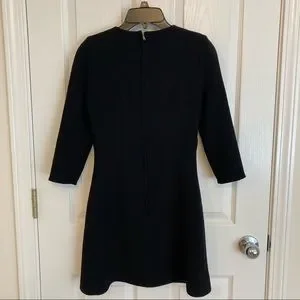 【関税＆送料込み】Dolce & Gabbana Wool Crepe Dress Wool crepe calf-length sheath dress in Multicolor for Women